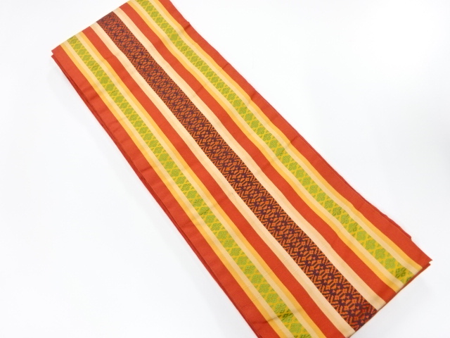 正絹　本場筑前博多　半幅帯